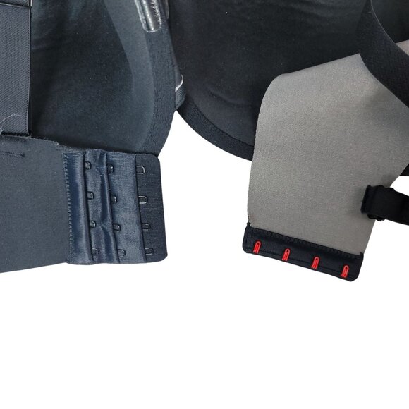 Spanx Up For Anything Strapless Bra Black 38DD Underwire Padded Convert #30022R - Picture 8 of 9